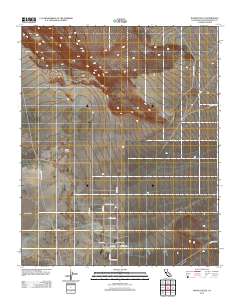 Water Valley 2012 topographic map thumbnail