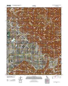 Watsonville East 2012 topographic map thumbnail