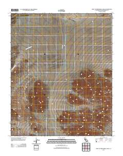 West of Broadwell Mesa 2012 topographic map thumbnail