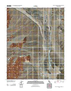 West of Furnace Creek 2012 topographic map thumbnail