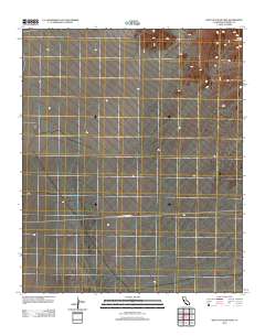 West of Palen Pass 2012 topographic map thumbnail