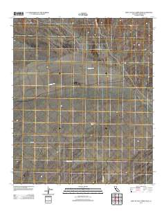 West of Palo Verde Peak 2012 topographic map preview