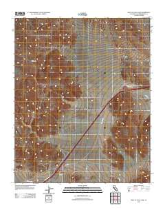 West of Soda Lake 2012 topographic map preview