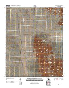 Arlington Mine 2012 topographic map thumbnail