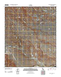 Arroyo Tapiado 2012 topographic map thumbnail