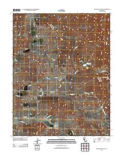 Bachelor Valley 2012 topographic map thumbnail