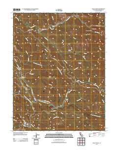 Bailey Ridge 2012 topographic map thumbnail