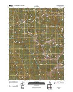 Bald Hills 2012 topographic map thumbnail