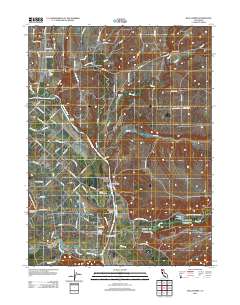 Balls Ferry 2012 topographic map thumbnail