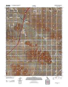 Barstow SE 2012 topographic map thumbnail