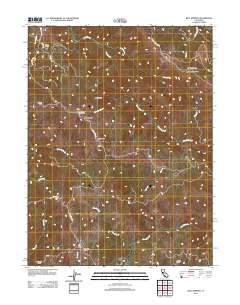 Bell Springs 2012 topographic map thumbnail
