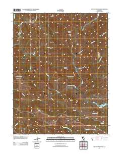 Big Foot Mountain 2012 topographic map thumbnail