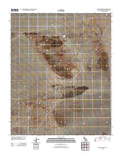 Bitter Spring 2012 topographic map thumbnail