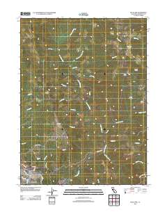 Blue Lake 2012 topographic map thumbnail