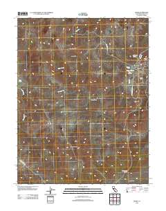 Bodie 2012 topographic map thumbnail
