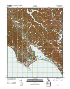 Bolinas 2012 topographic map thumbnail