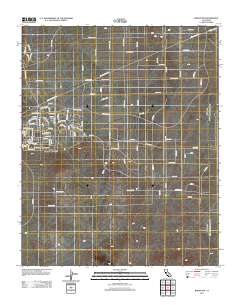 Boron NW 2012 topographic map thumbnail