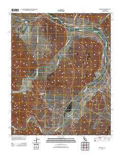 Bradley 2012 topographic map thumbnail