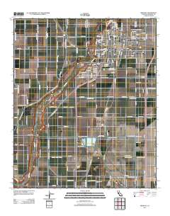 Brawley 2012 topographic map thumbnail