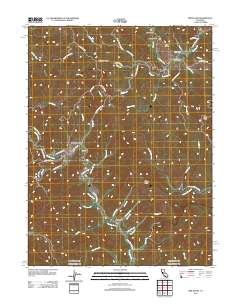 Briceland 2012 topographic map thumbnail