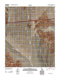 Brown Buttes 2012 topographic map thumbnail