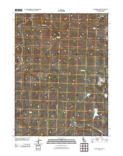 Buckhorn Lake 2012 topographic map thumbnail