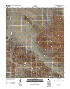 Budweiser Wash 2012 topographic map thumbnail