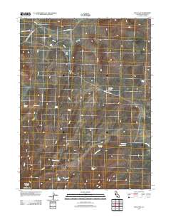 Bull Flat 2012 topographic map thumbnail