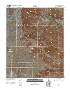 Burro Canyon 2012 topographic map thumbnail