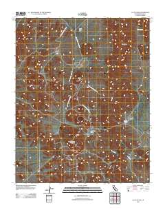 Cactus Peak 2012 topographic map thumbnail