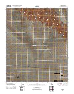 Cadiz 2012 topographic map thumbnail