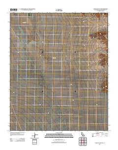 Cadiz Valley NE 2012 topographic map thumbnail