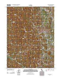 Cahto Peak 2012 topographic map thumbnail
