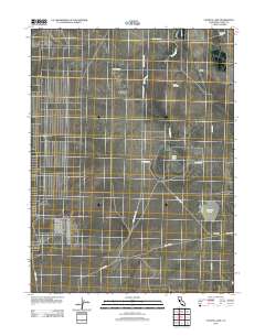Calneva Lake 2012 topographic map thumbnail