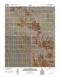 Calumet Mountains 2012 topographic map thumbnail