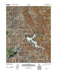 Camp Far West 2012 topographic map thumbnail