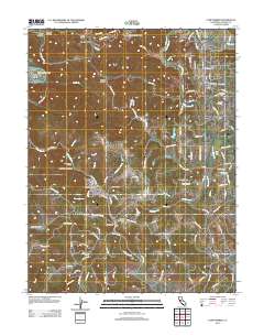 Camp Meeker 2012 topographic map thumbnail