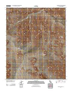 Camp Rock Mine 2012 topographic map thumbnail