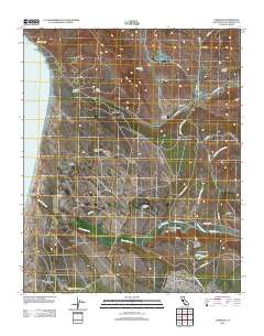 Casmalia 2012 topographic map thumbnail