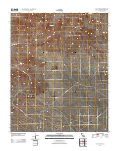 Castle Peaks 2012 topographic map thumbnail