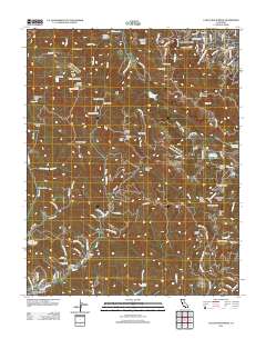 Castle Rock Ridge 2012 topographic map thumbnail