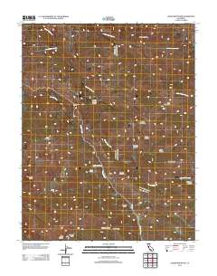 Cedar Mountain 2012 topographic map thumbnail
