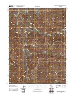 Chickabally Mountain 2012 topographic map thumbnail