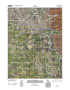 Chico 2012 topographic map thumbnail