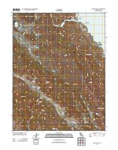 Chiles Valley 2012 topographic map thumbnail