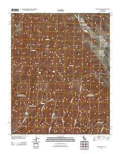 Cholame Hills 2012 topographic map thumbnail