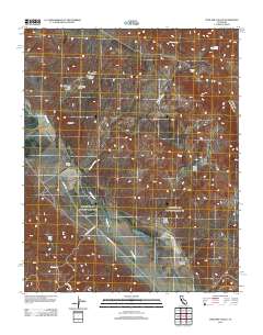 Cholame Valley 2012 topographic map thumbnail