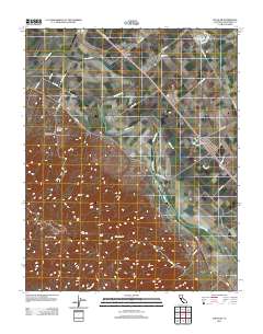 Chualar 2012 topographic map thumbnail