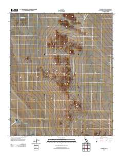 Chubbuck 2012 topographic map thumbnail