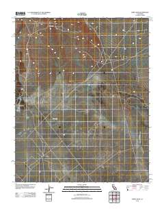 White Hills 2012 topographic map thumbnail